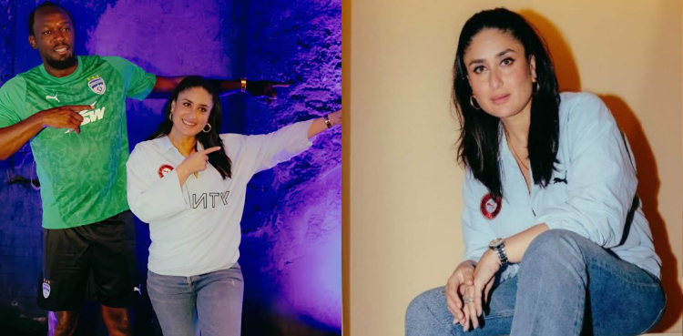 Kareena Kapoor’s video with Bolt steals public eye online