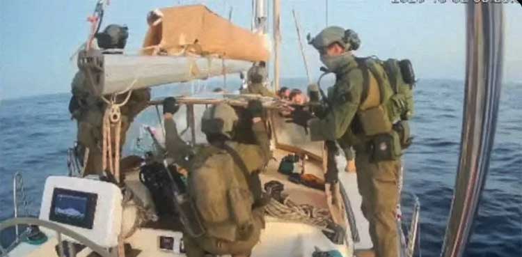 Israel stops nearly all boats in Gaza aid flotilla, sparking global protests
