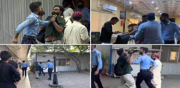 Islamabad police hint stern action against cops involved in attack on journalists