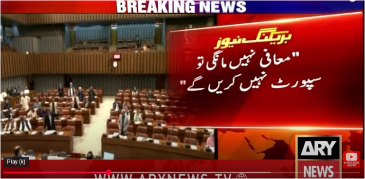 Verbal slugfest intensifies between PPP and PML-N in NA and Senate