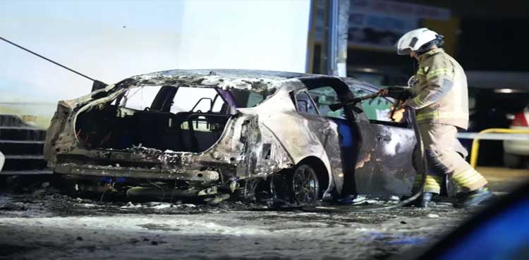 Mosque set ablaze in Sussex while two people inside worship place