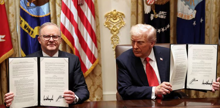 US, Australia sign critical minerals deal to counter China