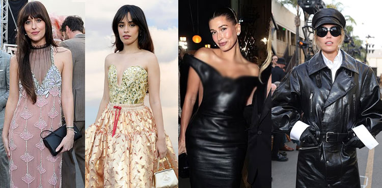 Hailey Bieber, Miley Cyrus and Dakota Johnson turn heads at Vogue World 2025 show