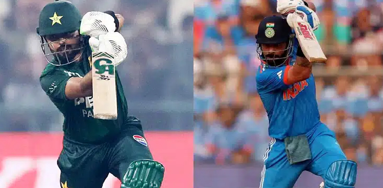 Babar Azam on verge of surpassing Virat Kohli
