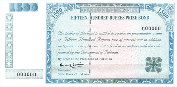 1,500 prize bond draw date and city announced