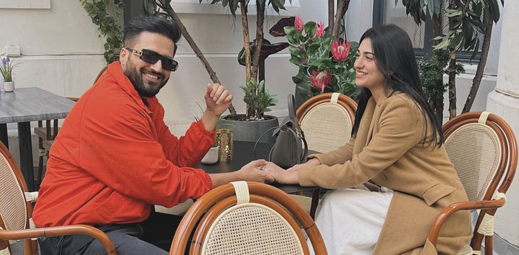 Sarah Khan pens emotional birthday tribute to husband Falak Shabir