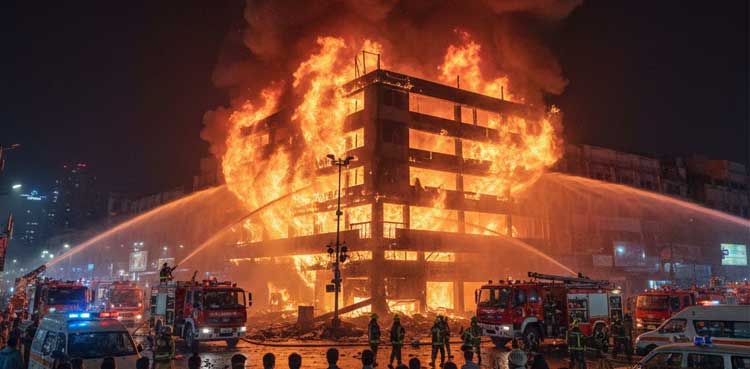 The Gul Plaza Fire: In Numbers