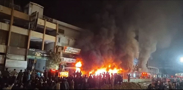 Fire-wrecked Gul Plaza search operation completes after 10 days