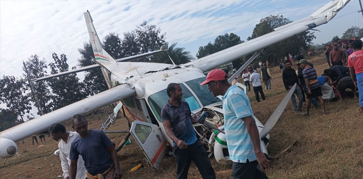 Nine-seater plane crashes in India’s Odisha, 8 people on board 