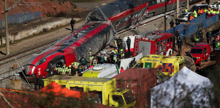 At least 40 dead in Spain after two high-speed trains collide