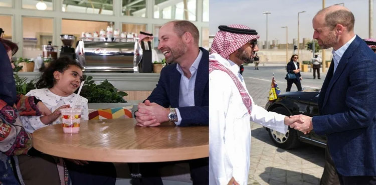 Prince William explores Saudi Arabia’s energy future on day two of his visit