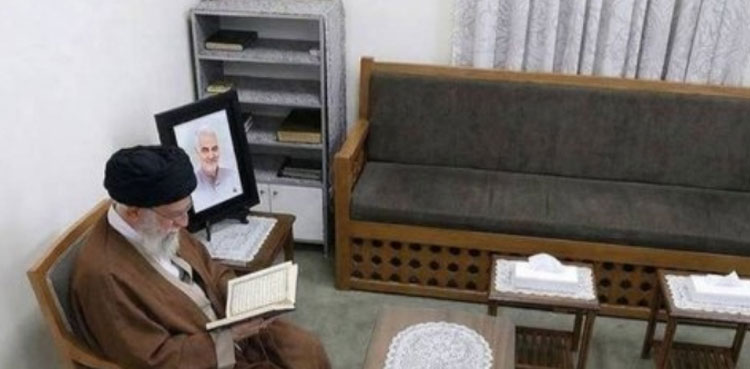 Iranian media releases Ayatollah Ali Khamenei’s picture moments before assassination