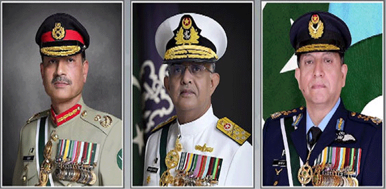 Services Chiefs extend congratulations to Nation on Pakistan Day