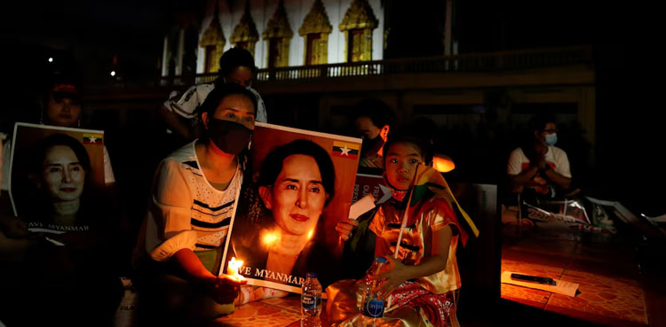Myanmar cuts ex-leader Aung San Suu Kyi’s sentence, frees former president