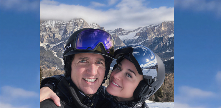 Katy Perry shares pictures with Justin Trudeau