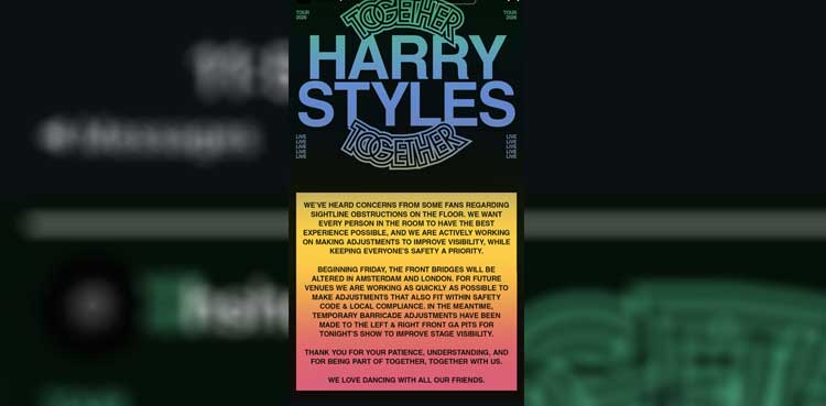 Harry Styles, Together Together tour, 