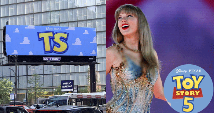 ‘Toy Story 5’ billboards spark Taylor Swift casting rumors