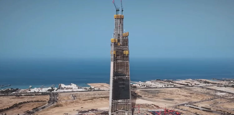 JEC Tower: World’s tallest building passes 100-storey milestone in Saudi Arabia