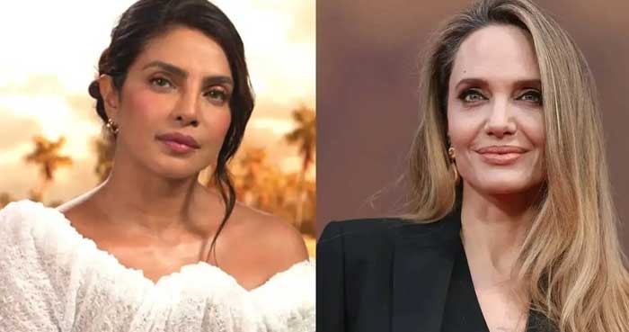 Priyanka Chopra announces collaboration with Angelina Jolie