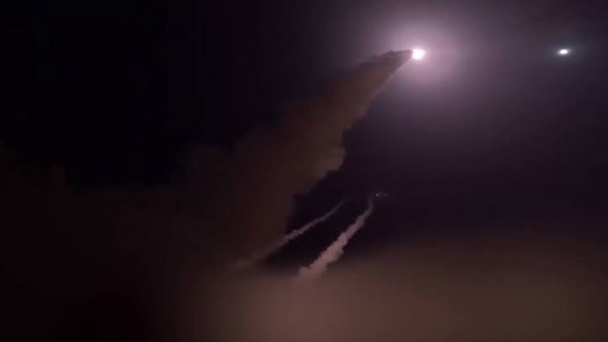 Iran says it hits US military targets in Gulf