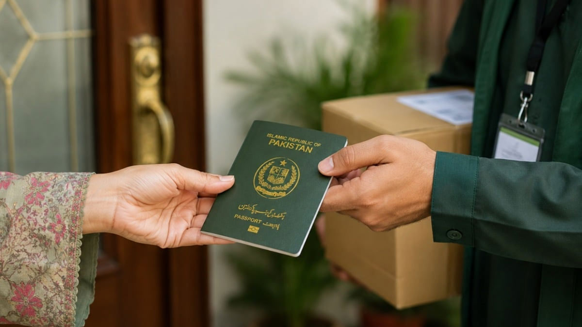 Passport home delivery service formally launched in Pakistan