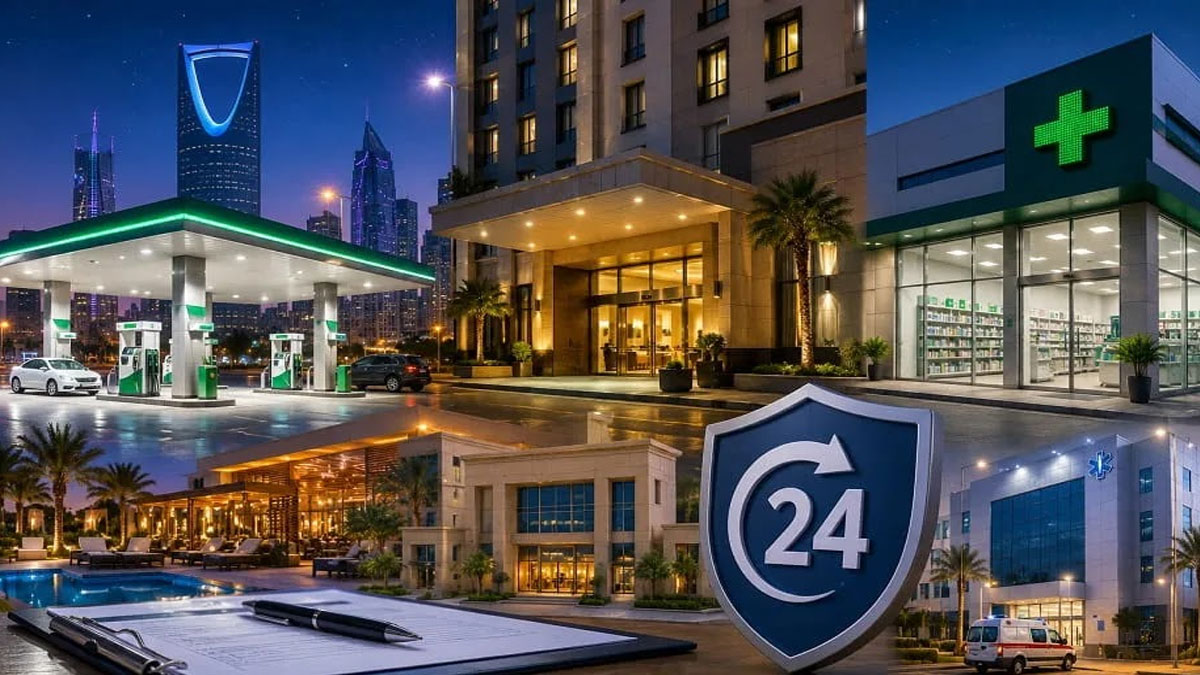 Saudi Arabia exempts select businesses from 24-hour operating fee