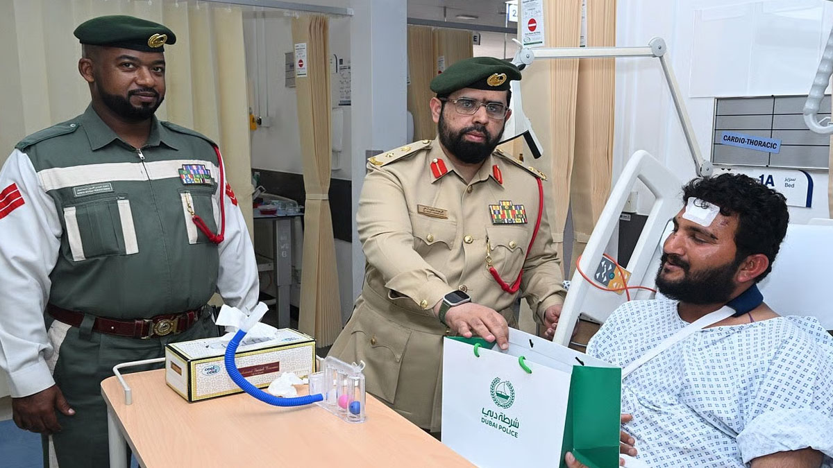 Dubai Police rescue workers trapped in meat grinders